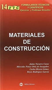 Tapa de MATERIALES DE CONSTRUCCIÓN. FORMULARIOS TÉCNICOS Y CIENTÍFICOS