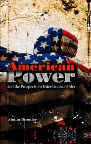 Tapa de American power and the prospects for international order