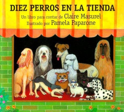 Tapa de Diez perros en la tienda