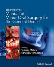 Tapa de Manual of Minor Oral Surgery for the General Dentist