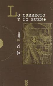 Tapa de Lo correcto y lo bueno