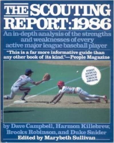 Tapa de Scouting Report, 1986