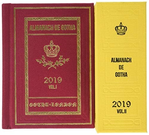 Tapa de Almanach de Gotha 2019