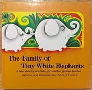 Tapa de The family of tiny white elephants