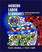 Tapa de Modern labor economics