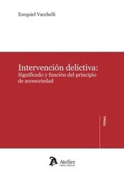 Tapa de Intervención delictiva