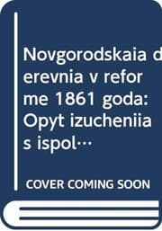 Tapa de Novgorodskai͡a derevni͡a v reforme 1861 goda