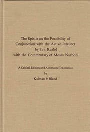 Tapa de The epistle on the possibility of conjunction with the active intellect