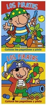 Tapa de Pega y pinta piratas