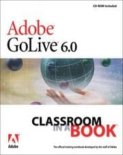 Tapa de Adobe GoLive 6.0.