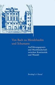 Tapa de Von Bach zu Mendelssohn und Schumann