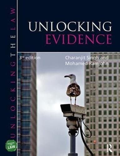 Tapa de Unlocking Evidence