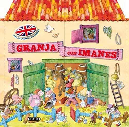 Tapa de Granja con imanes en inglés