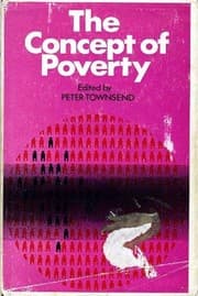 Tapa de The concept of poverty
