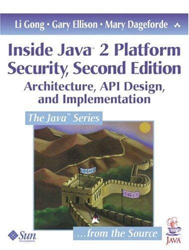 Tapa de Inside Java 2 platform security