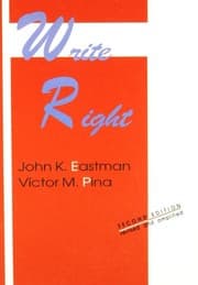 Tapa de Write right