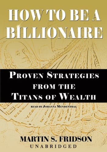 Tapa de How to Be a Billionare