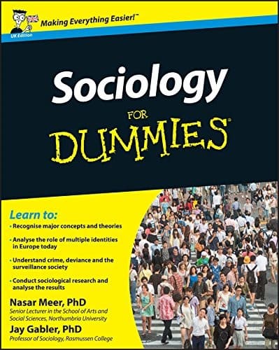 Tapa de Sociology For Dummies