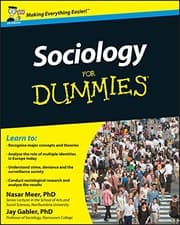 Tapa de Sociology For Dummies