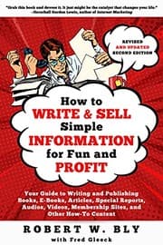Tapa de How to Write and Sell Simple Information for Fun and Profit