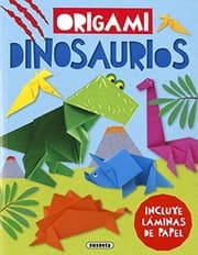 Tapa de Origami. Dinosaurios