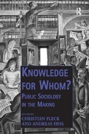 Tapa de Knowldege for Whom?