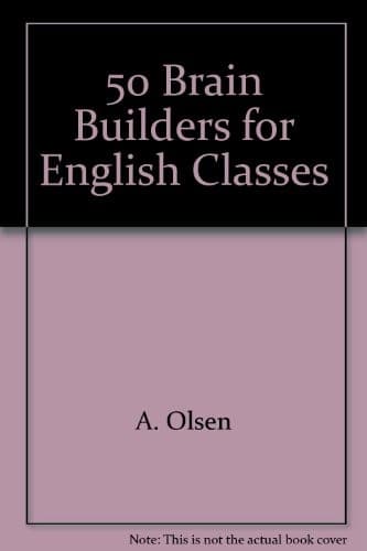 Tapa de 50 Brain Builders for English Classes