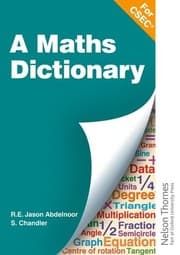 Tapa de Mathematical Dictionary for CSEC