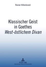 Tapa de Klassischer Geist in Goethes West-östlichem Divan