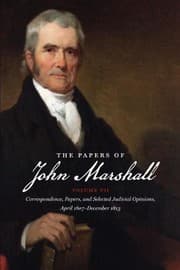 Tapa de The Papers of John Marshall: Vol. VII