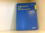 Tapa de Fehleranalyse und Sprachvergleich