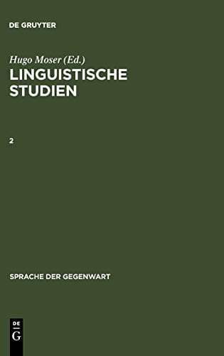 Tapa de Linguistische Studien
