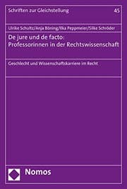 Tapa de De Jure und de Facto : Professorinnen in der Rechtswissenschaft