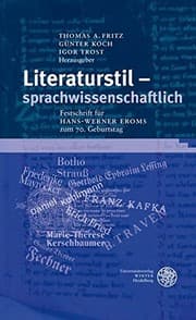 Tapa de Literaturstil