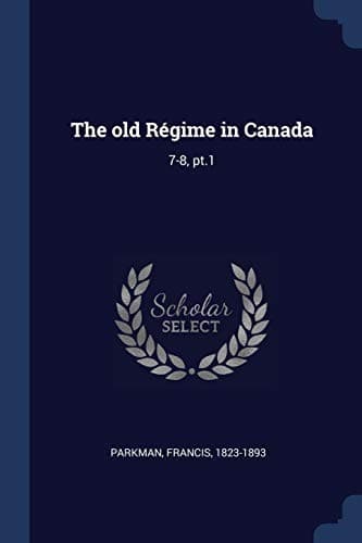 Tapa de Old Régime in Canada