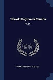 Tapa de Old Régime in Canada