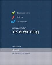 Tapa de Macromedia MX eLearning