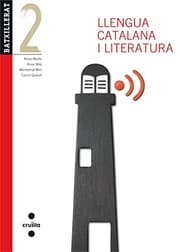 Tapa de Llengua catalana i literatura. 2 Batxillerat. Edició revisada