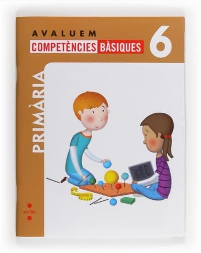Tapa de Avaluem competències bàsiques. 6 Primària