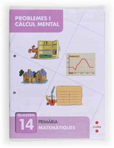 Tapa de Problemes i càlcul mental 14. Primària
