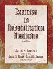 Tapa de Exercise in rehabilitation medicine