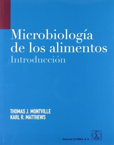 Tapa de Microbiología de los alimentos
