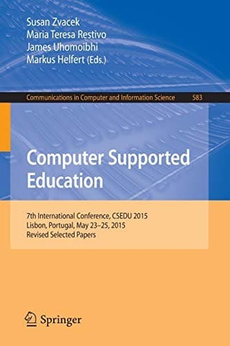 Tapa de Computer Supported Education