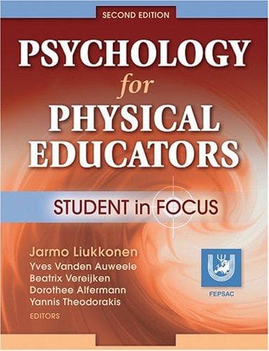 Tapa de Psychology for physical educators
