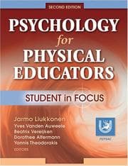 Tapa de Psychology for physical educators