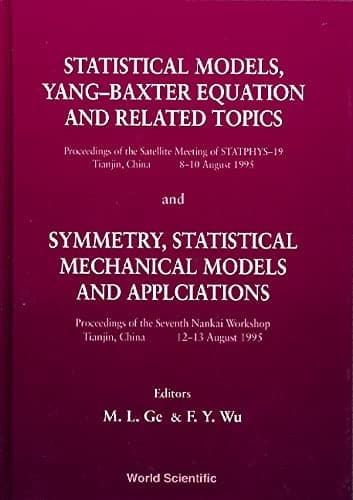 Tapa de Statistical models, Yang-Baxter equation and related topics