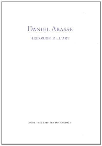 Tapa de Daniel Arasse
