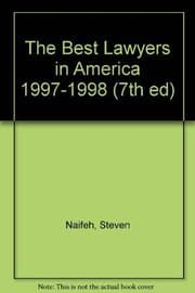 Tapa de The Best Lawyers in America 1997-1998