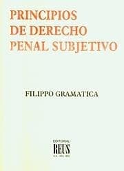 Tapa de Principios de Derecho penal subjetivo