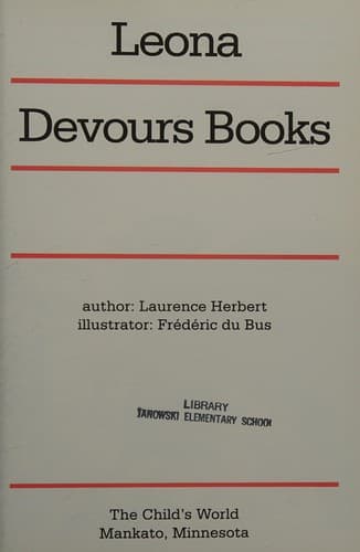 Tapa de Leona Devours Books